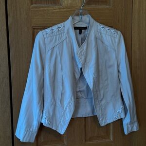 Y2K White House Black Market Beige Blazer